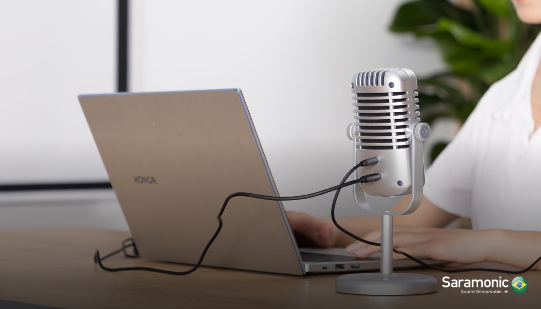 Acessórios que potencializam o microfone Acessórios que potencializam o microfone