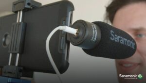 mini microfone saramonic