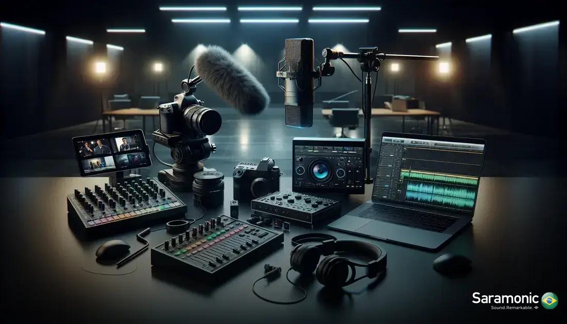 O que são equipamentos de audiovisual?