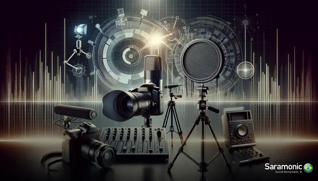 Principais tipos de equipamentos de audiovisual