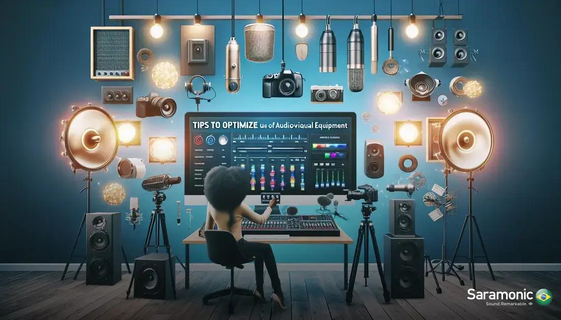 Dicas para otimizar o uso dos equipamentos de audiovisual