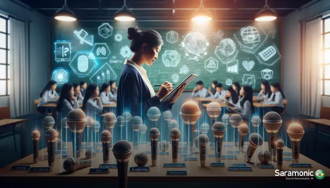 Como escolher o melhor microfone para aula