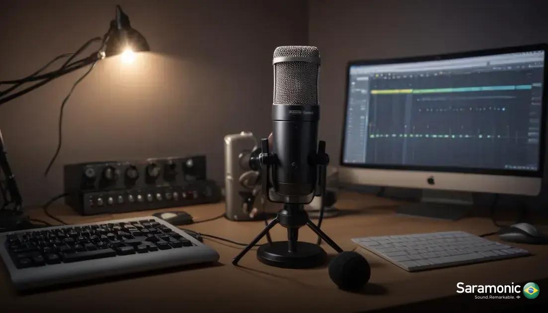 como escolher o microfone ideal para seu setup