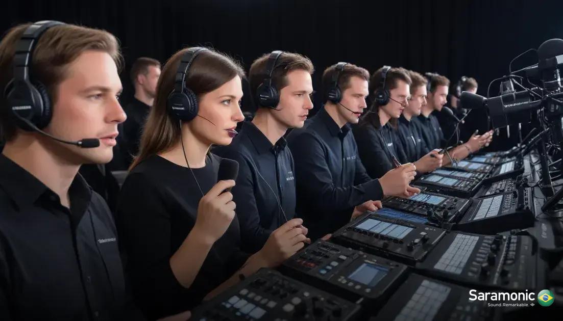 Como o WiTalk9 simplifica as produções ao vivo e eventos