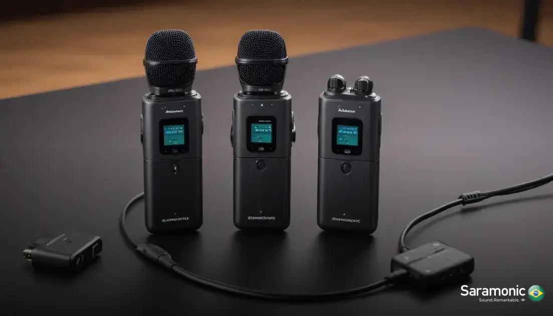 comparativo com o microfone saramonic blink 500 b2