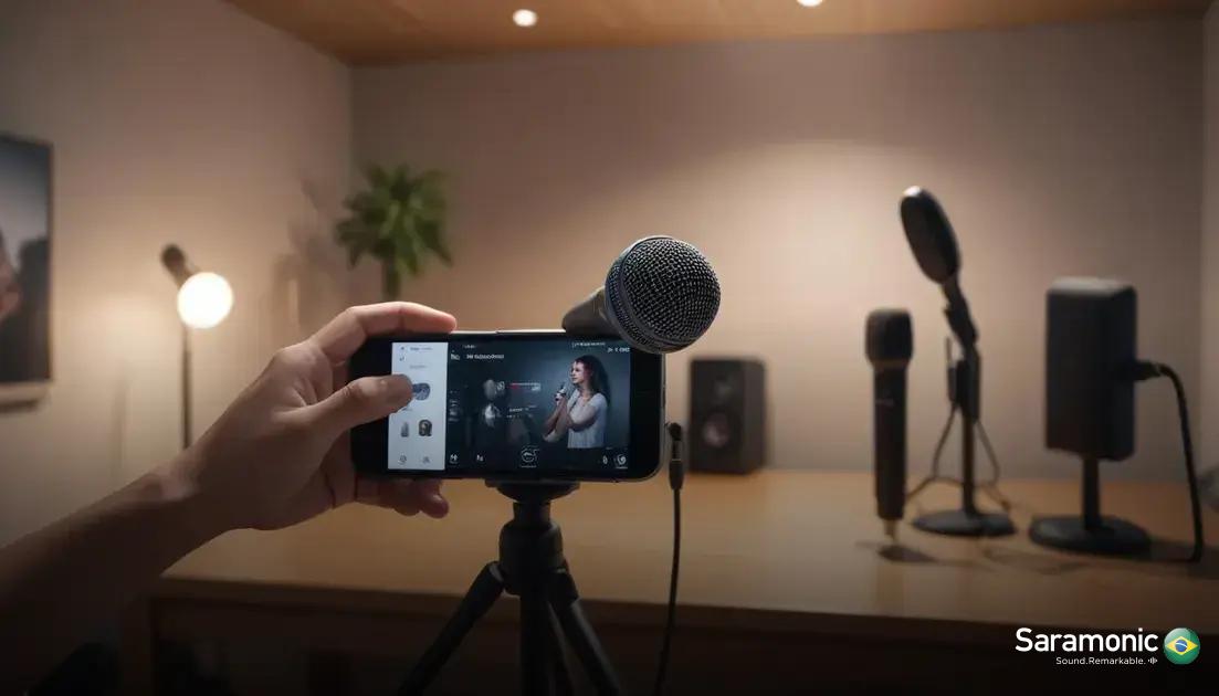 dicas para melhorar a captação de áudio com microfone bluetooth