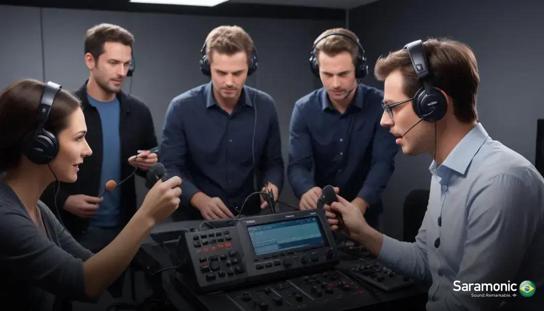 principais funcionalidades para produção audiovisual