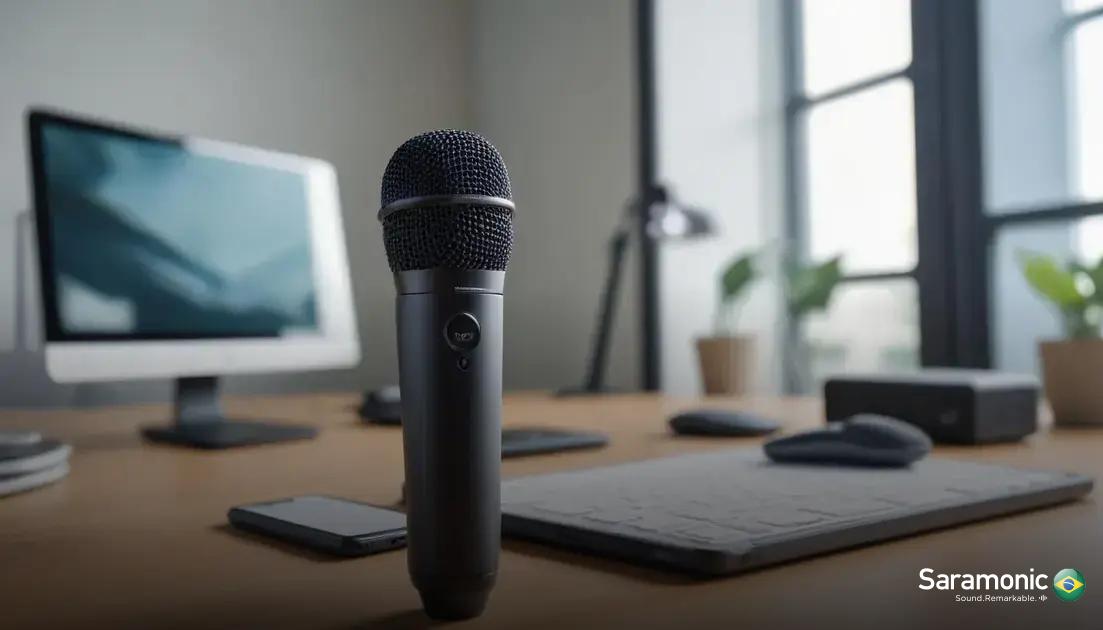 principais vantagens do uso do microfone bluetooth