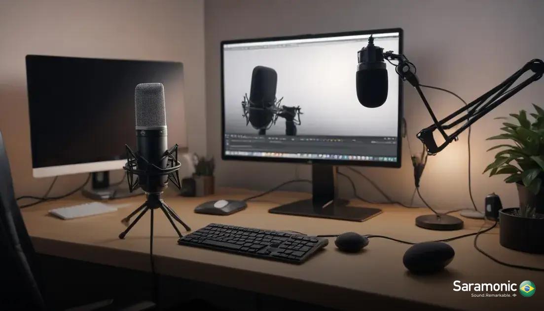 vantagens do microfone USB para uso cotidiano