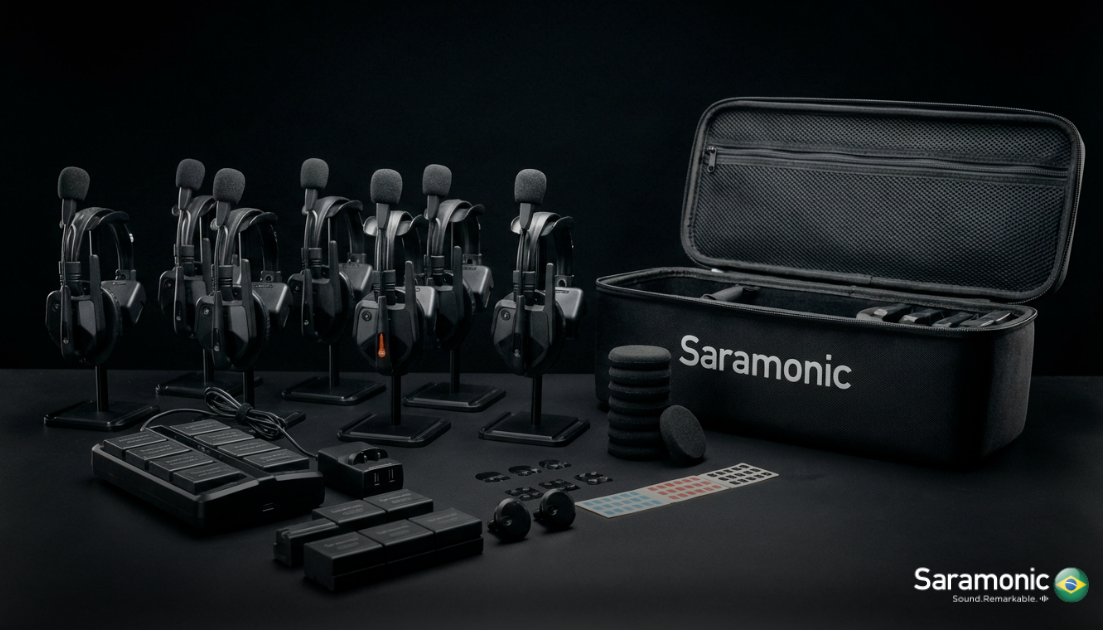 Comparativo prático: sistemas tradicionais versus Saramonic Blink 500 Pro