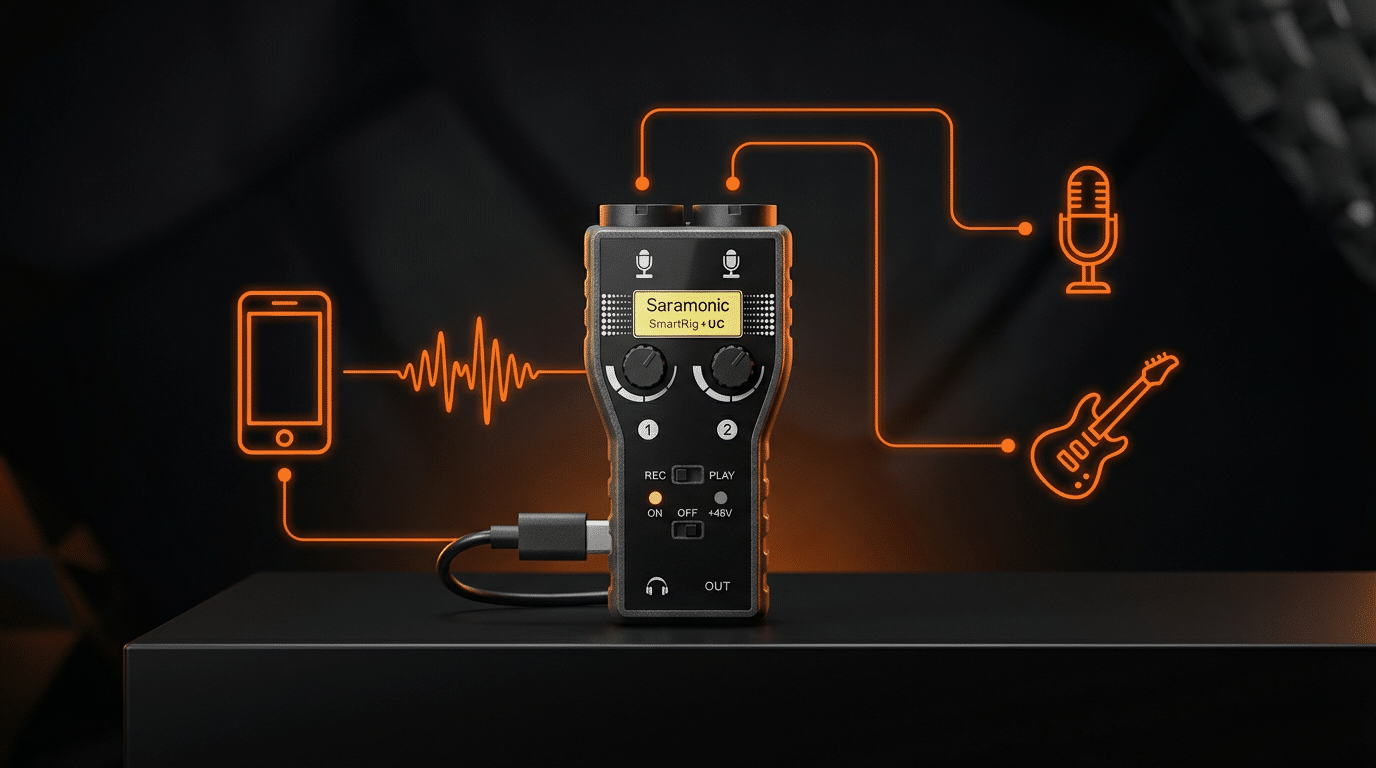 Interface de áudio para live: como escolher