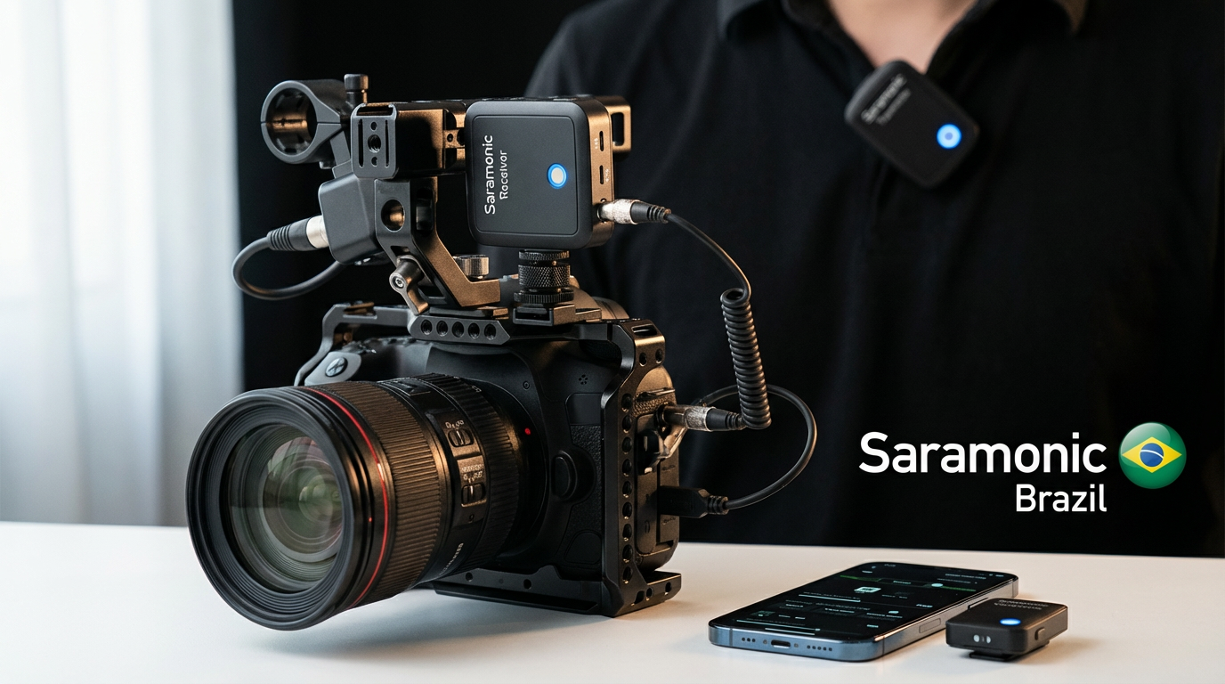 Microfone sem fio para câmera: como escolher